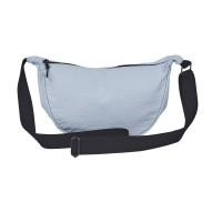 Lorenz Top Zip Sling/Chest Bag with Adjustable Strap In Soft Crinkled Nylon